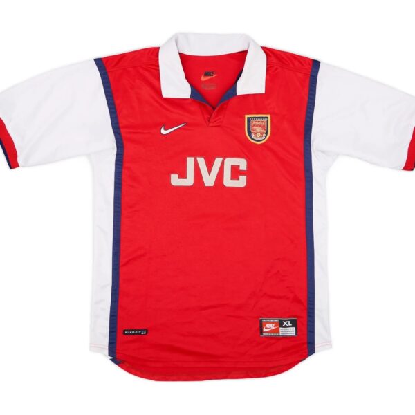 Camiseta Retro Arsenal 98/99 1ª equipación