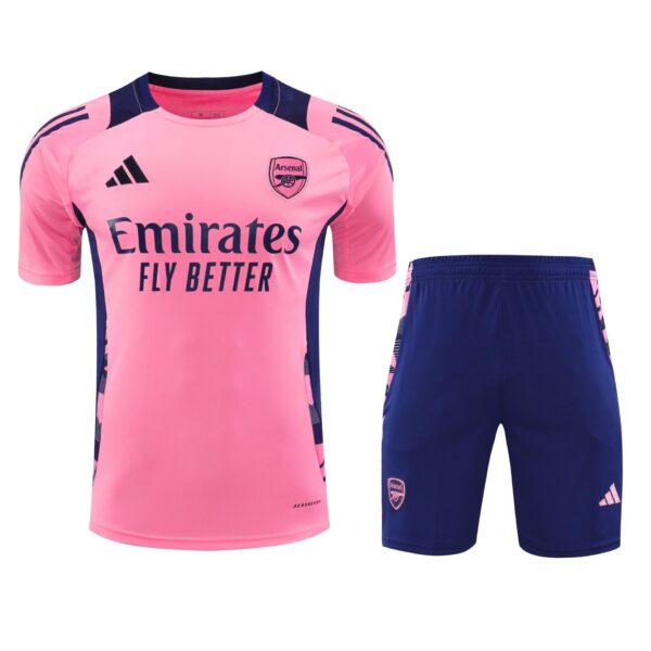 Conjunto de calentamiento Arsenal rosa