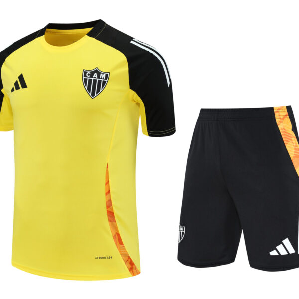 Conjunto de calentamiento Atletico Mineiro amarillo