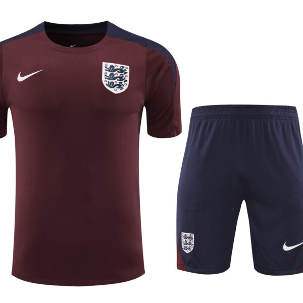 Conjunto de calentamiento Inglaterra marrón