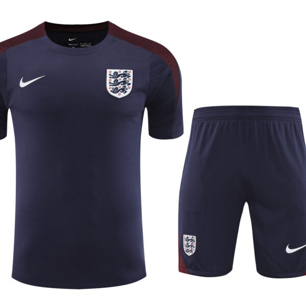 Conjunto de calentamiento Inglaterra negro