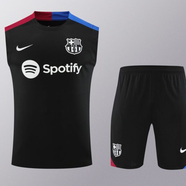Conjunto tirantes FC Barcelona negro