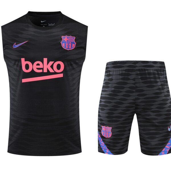 Conjunto tirantes FC Barcelona negro