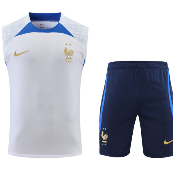 Conjunto tirantes Francia blanco