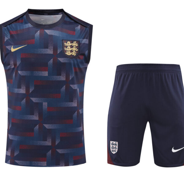 Conjunto tirantes Inglaterra azul oscuro mosaico