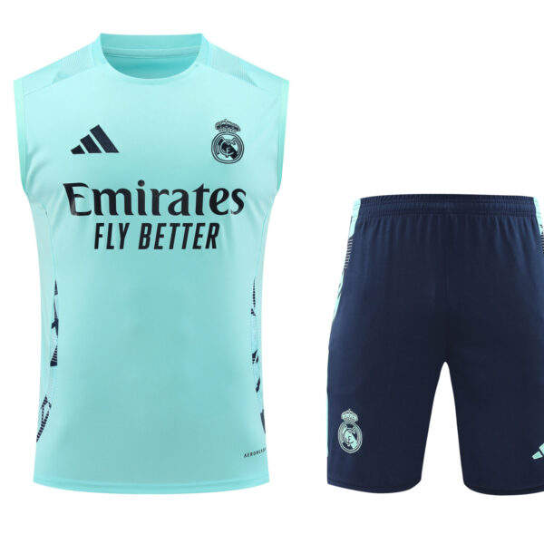 Conjunto tirantes Real Madrid azul