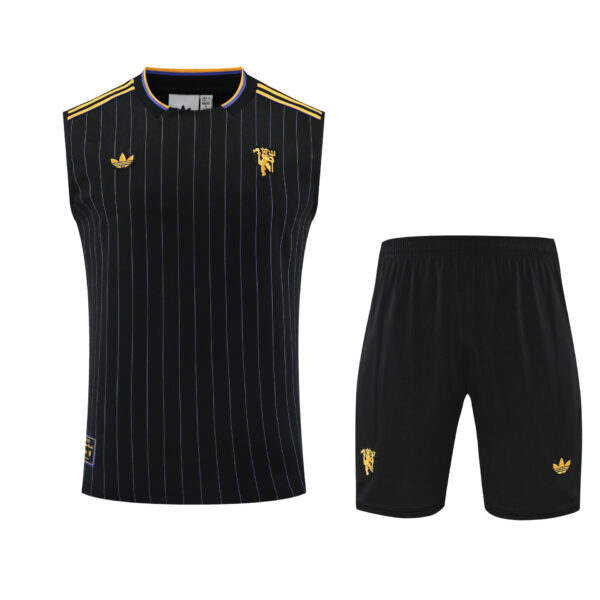 Conjunto tirantes Manchester United negro