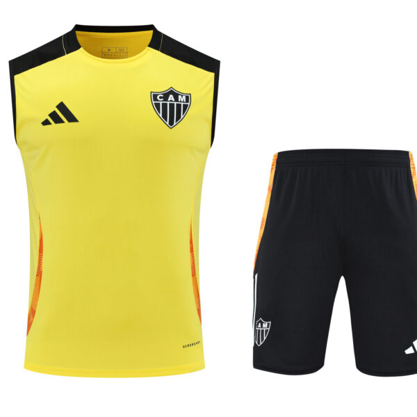 Conjunto tirantes Atletico Mineiro amarillo