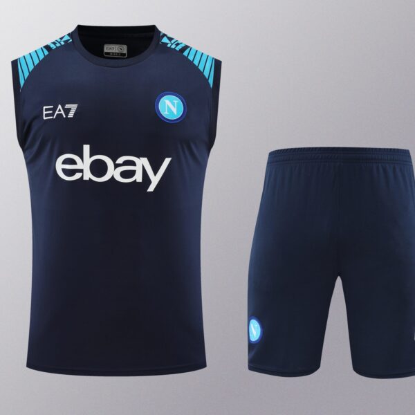 Conjunto tirantes Napoli azul oscuro