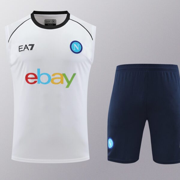 Conjunto tirantes Napoli blanco