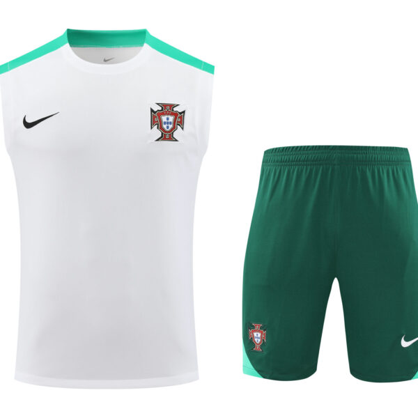 Conjunto tirantes Portugal blanco