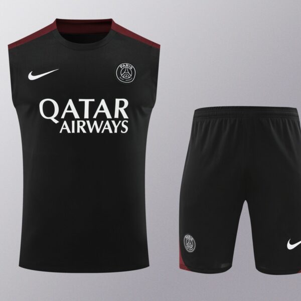 Conjunto tirantes PSG negro