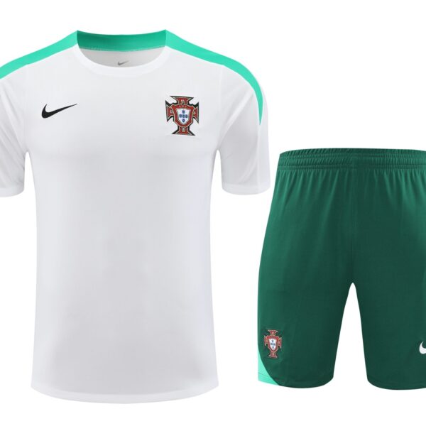 Conjunto de calentamiento Portugal blanco