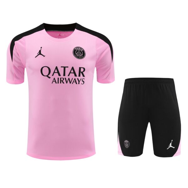 Conjunto de calentamiento PSG rosa