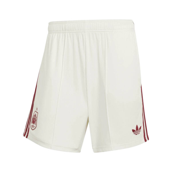Pantalón Corto España 2ª equipación Blanco 2026