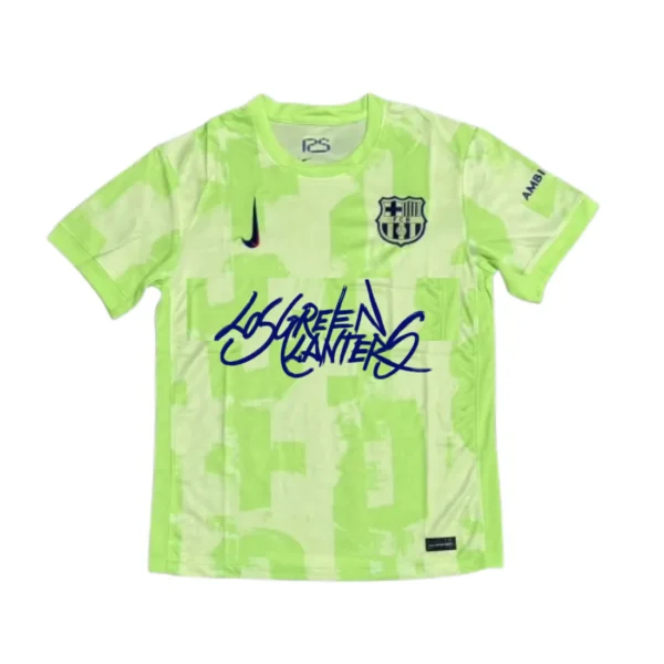 Camiseta Edición Especial FC Barcelona x JC Reyes  "Los Green Lanters"