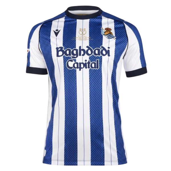 Camiseta Real Sociedad 25/26 1ª equipación Edición Final Copa del Rey
